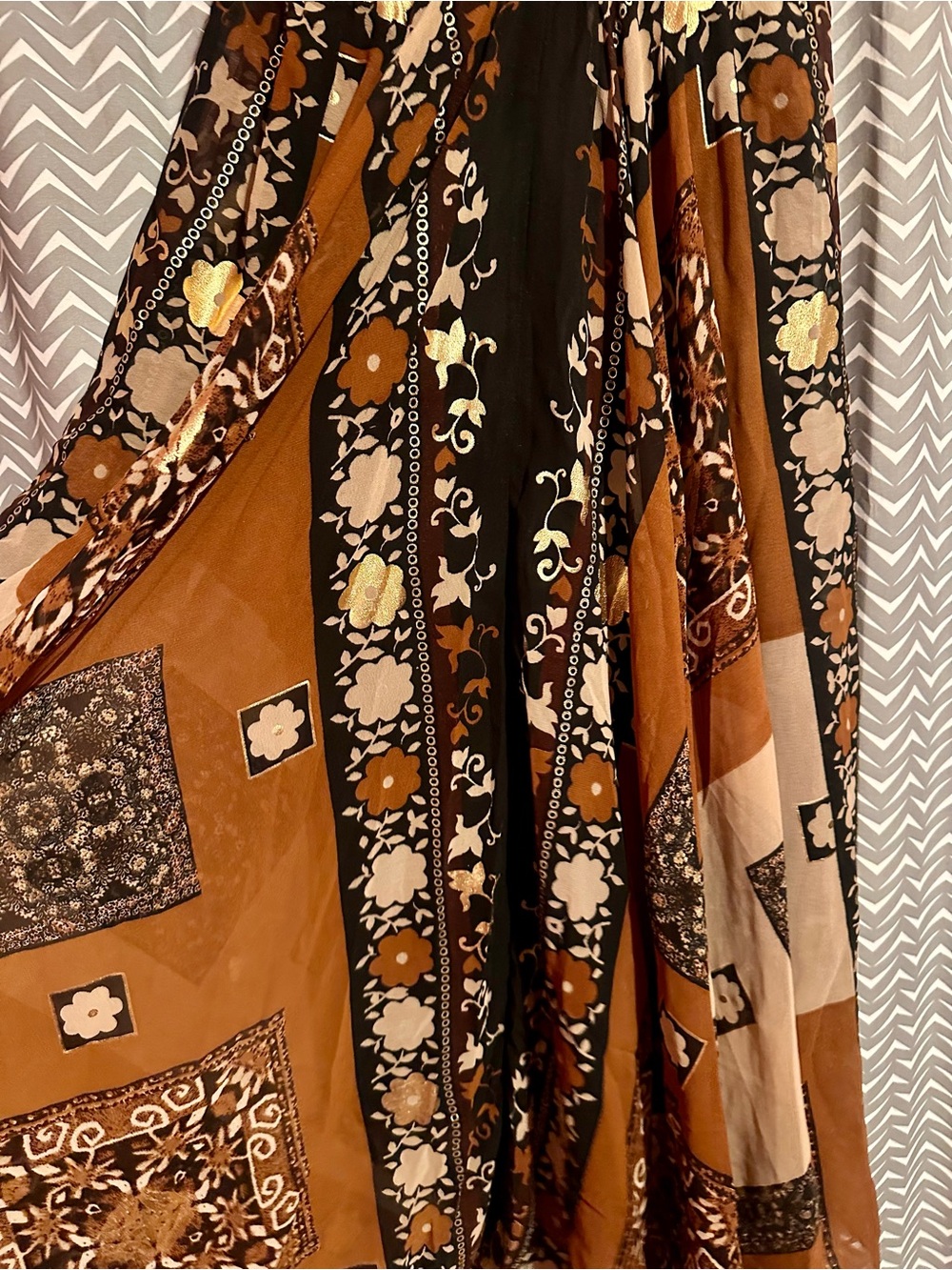 NWT Anthropologie / RAGA | Shenia Embroidered Maxi Dress, XSP - Picture 6 of 8